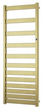 Instalprojekt - Kúpeľňový radiátor BELTI Gold - Farba radiátora - C84 gold, Rozmer radiátora - 400 × 1573 mm, výkon 491 W, Typ pripojenia - Klasické (spodné) RADBEL401684