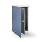 Nedis Trezor modro-strieborná / Book Safe / Zámok / Vnútorné / Stredné / Vnútorné objem: 1.6 l / 2x kľúč (BOOKSEDM01BU)