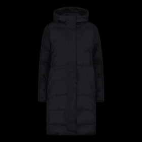 Dámska zimná bunda s kapucňou CMP zateplený nepremokavý kabát čierna (34K0096/U901) 46