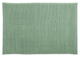 MSV Kúpeľňová predložka CHENILLE bazalková / mikrovlákno / protišmyková / 40 x 60 cm
