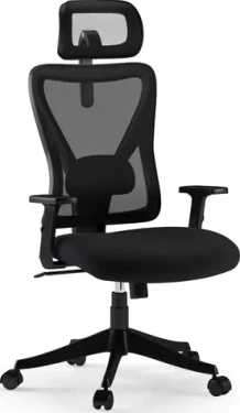 SENSE7 Tone čierna / Kancelárske ergonomické kreslo / nosnosť 130 kg (5902659844712)