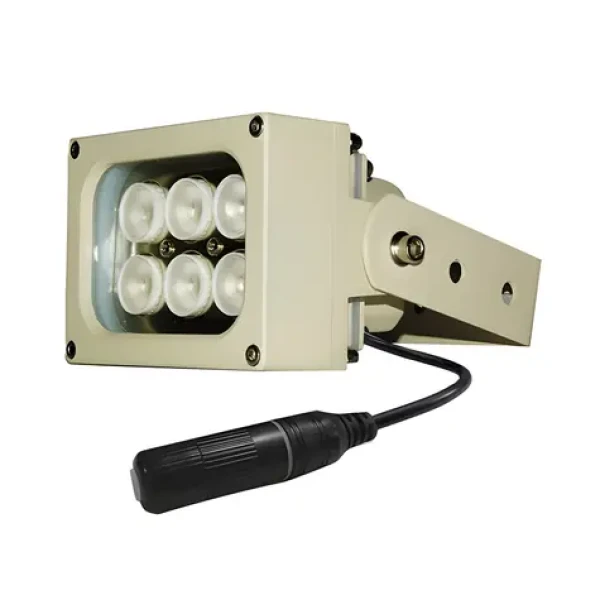 Xtendlan Infra prisvetlovač 850 nm / Infračervený prisvetlovač / uhol 90 ° / dosah 15-20 m / IP66 / PoE 802.3 AF (IRL85L6H-90-PoE)