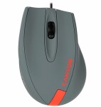 CANYON M-11 sivá / Optická myš / 1000 DPI / 3 tlačidlá / USB / 1.5 m (CNE-CMS11DG)