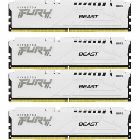 Kingston Fury Beast White 128GB (4x32GB) DDR5 5200MHz/CL40/DIMM/XMP (KF552C40BWK4-128)