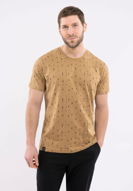 Volcano T-Shirt T-PIXI Beige XXL