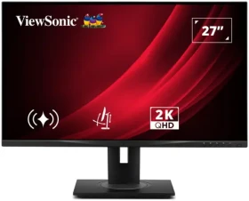 27" ViewSonic VG2748A-2K čierna / Monitor / IPS / QHD 2560x1440 / 100Hz / 5ms / HDMI / DP / VGA / Pivot / VESA / Repro (VG2748A-2K)