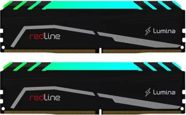 Mushkin Redline Lumina Black 32GB (2x16GB) 3600MHz / DDR4 / DIMM / PC4-28800 / CL18-22-22-42 / XMP / 1.35V (MLA4C360JNNM16GX2)
