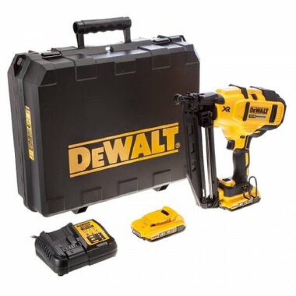 DeWalt DCN660D2 / Aku klincovačka / 18V / Dĺžka klinca: 32-63 mm / 2x 2Ah / nabíjačka / kufor (DCN660D2)