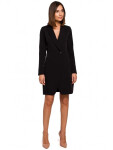 Dámske šaty S217 Black - Stylove XL-42 černá