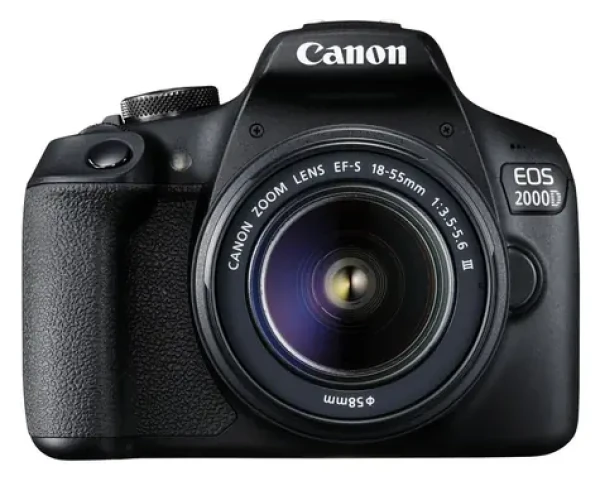 Canon EOS 2000D čierna + EF-S 18-55mm IS + taška SB130 / Digitálna zrkadlovka / 24 MPix / CMOS / Wi-Fi (2728C013)