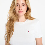 Tričko Tommy Hilfiger Slim Cody C-Nk Ss White M
