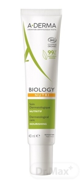 A-DERMA Biology nutri starostlivosť vyživujúca 40 ml