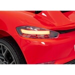Mamido Elektrické autíčko Porsche Spyder RS ​​718 červené