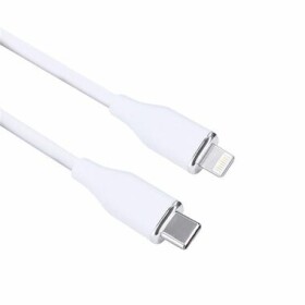 Solight SSC1902-S kábel USB-C (M) - Lightning (M) 2m biela / silikón (8592718036133)