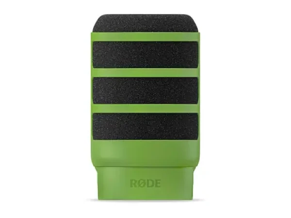 Rode WS14 zelená / Protiveterná ochrana / pre Rode PodMic a PodMic USB (WS14-G)