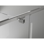 MEXEN - Exo sprchové dvere krídlové110, transparent, chróm 8182-110-000-01-00