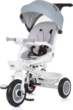CHIPOLINO Trojkolka so strieškou Marathon 2v1 Ash Grey (TRKMRT02403AS)