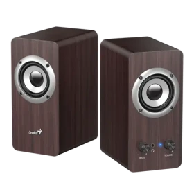 Genius SP-HF400 tmavé drevo / Repro 2.0 / 10W / 3,5 mm jack (31730058404)