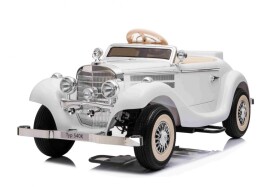 Mamido Elektrické autíčko Mercedes Benz Retro 540K 4x4 biele