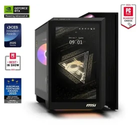 MSI MEG Vision X AI 2NVV7-405EU čierna / Herný počítač / U7-270KP 3.7 GHz / 64GB DDR5 / 2TB SSD / RTX 5080 16GB / W11H (MEG Vision X AI 2NVV7-405EU)