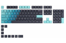 Glorious vymeniteľné klávesy GPBT US Celestial Ice / 114 ks / US layout / Cherry MX(+) (GLO-KC-GPBT-CI)