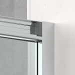 Sprchové dvere 110 cm SAT TEX BB SATTEXDBB110CRT SATTEXDBB110CRT