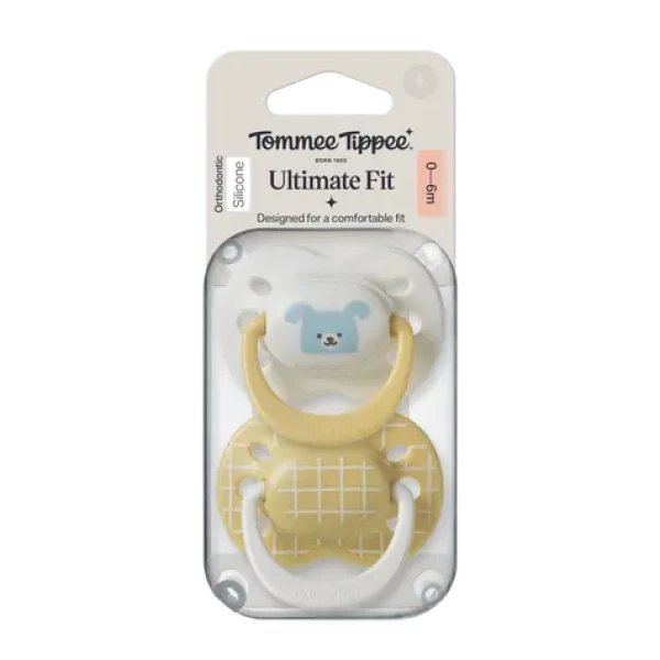 Tommee Tippee Ultimate Fit DECO silikónový cumlík 0-6 m BOY 2ks - viac farebných variant (433649-T)