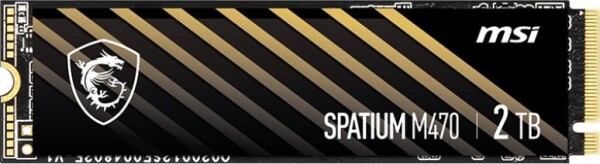 MSI Spatium M470 Pro 2TB M.2 2280 PCI-E x4 Gen4 NVMe (S78-440Q990-P83)