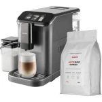 Sencor SES 8500BK čierna / Set automatický kávovar + 1 kg kávy / 1350 W / 20 bar / 1.5 l / zásobník 200 g (2050002113190)