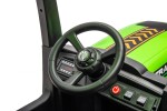 Mamido Mamido Detský elektrický traktor MX-616 s kabínou 12V | 2x45W zelený