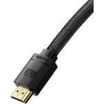 Baseus CAKGQ-J01 Kábel HDMI 2.1 (M) - HDMI 2.1 (M) 1 m čierna / 8K / 60 Hz / HDR (CAKGQ-J01)