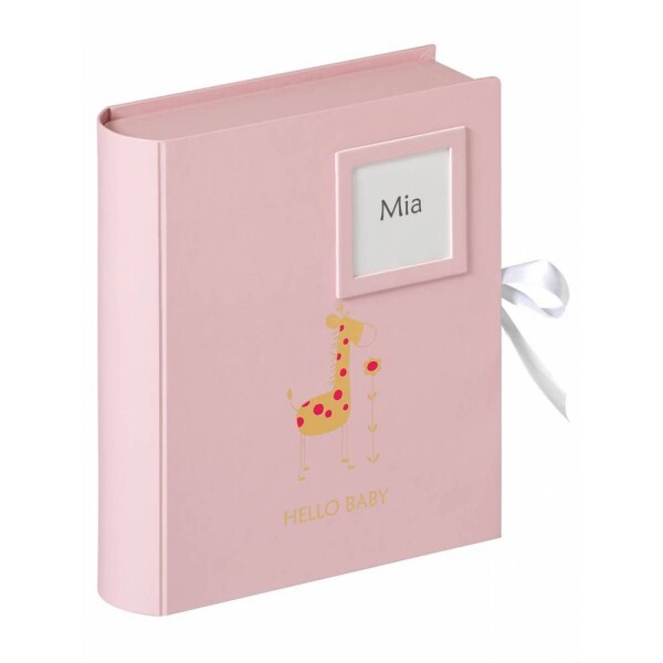Walther Baby Animal Baby Photo Memory Box ružová žirafa (FB-148-R)