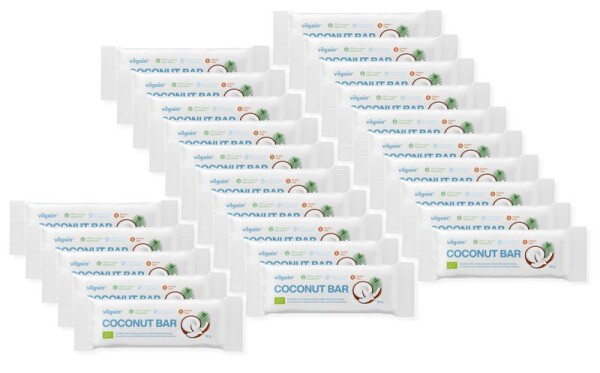 Vilgain Kokosová tyčinka BIO – 25× 30 g