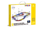 Mamido Mamido Magnetická stavebnica pretekárska dráha s elektrickým autíčkom 160 dielikov L MT1471