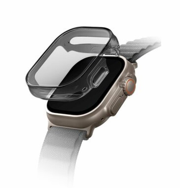 Uniq Garde Hybrid púzdro pre Apple Watch s ochranným sklom 49MM sivá (8886463683996)