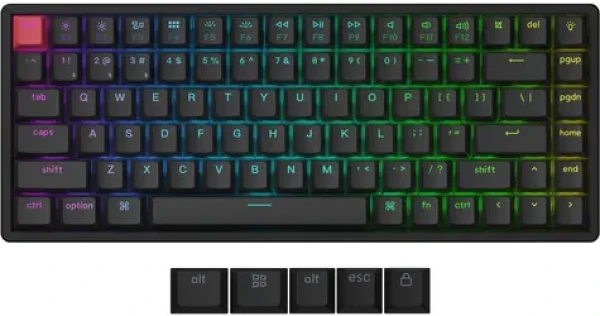 Keychron K2 v3 / Klávesnica / 84 kláves / Mechanická / Keychron Super Brown / QMK / BT / USB (4895248886389)