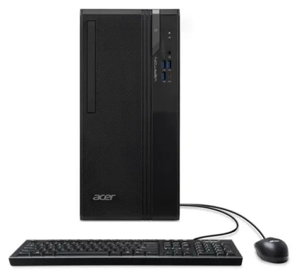 Acer Veriton VS2720G čierna / Stolný počítač / Intel Core i5-14400 2.5 GHz / 8GB DDR4 / 512GB SSD / DVDRW / Intel UHD 730 (DT.R1PEC.002)