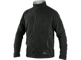 CXS GRANBY Unisex mikina čierna XL 151003180095