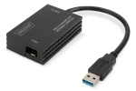 Digitus USB-A - RJ45/SFP / Sieťový adaptér / Gigabit Ethernet / 1 Gbps / RTL8153 (DN-3026)