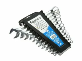 GEKO G11142 Sada kľúčov očkoplochých 6-22mm - plast. držiak 12ks (G11142)