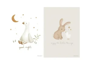 Little Dutch Plagát A3 Hus Newborn Naturals (PW10295032LD)