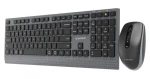 Gembird KBS-WPS-02 / Bezdrôtová sada klávesnice a myši / 2,4 GHz + Bluetooth / US rozloženie kláves (KBS-WPS-02)