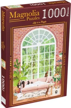 MAGNOLIA Puzzle Mačacie útočisko