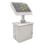 Lanview RCCTV007 biela / Nástenný rozvádzač / 12U / IP66 / solárny panel / nosnosť 50 kg (RCCTV007)