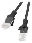 Lanberg CAT6 2m čierna / Patch kábel / UTP / RJ45-RJ45 / 250 MHz / Fluke Passed (PCU6-10CC-0200-BK)