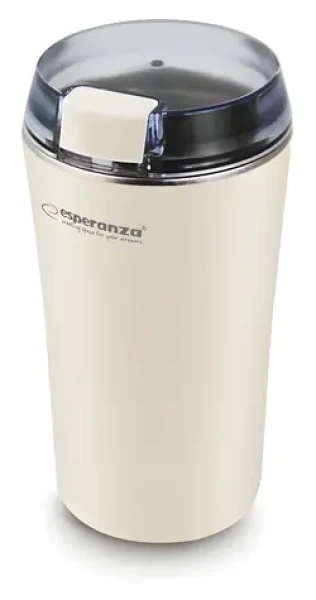Esperanza EKC008W biela / Mlynček na kávu / zásobník 70 g / 160 W (EKC008W)