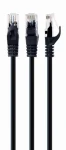 Gembird PP6U-1.5M CAT6 UPT 1.5m čierna / Patch kábel / 8P8C (PP6U-1.5M/BK)