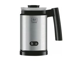 Melitta Cremio II 1014-03 strieborná / Napeňovač mlieka / 450 W / 250 ml (1014-03)