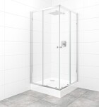 SAT - Set sprchovacieho kúta a vaničky, štvorec 90x90 cm Multi Basic SIKOBKMUQ90CRT SIKOBKMUQ90CRT