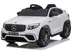 Mamido Detské elektrické autíčko Mercedes-Benz GLC 63S 4x4 biele